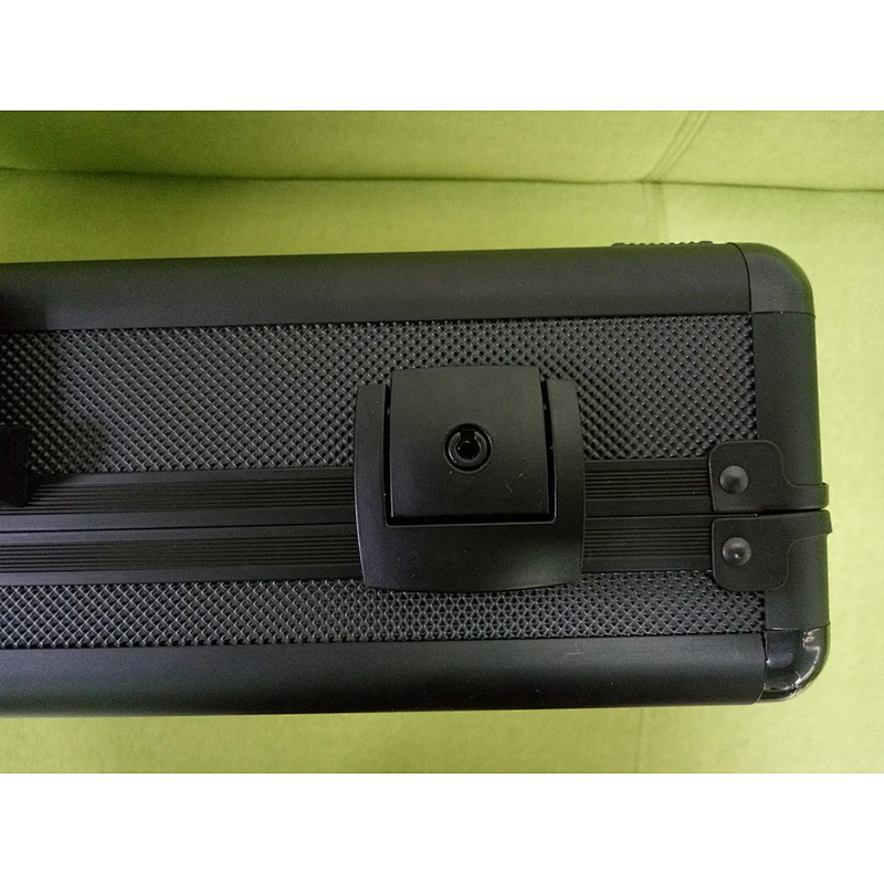 Aluminum Watch Briefcase Black Case Watch Case for 25 Watches