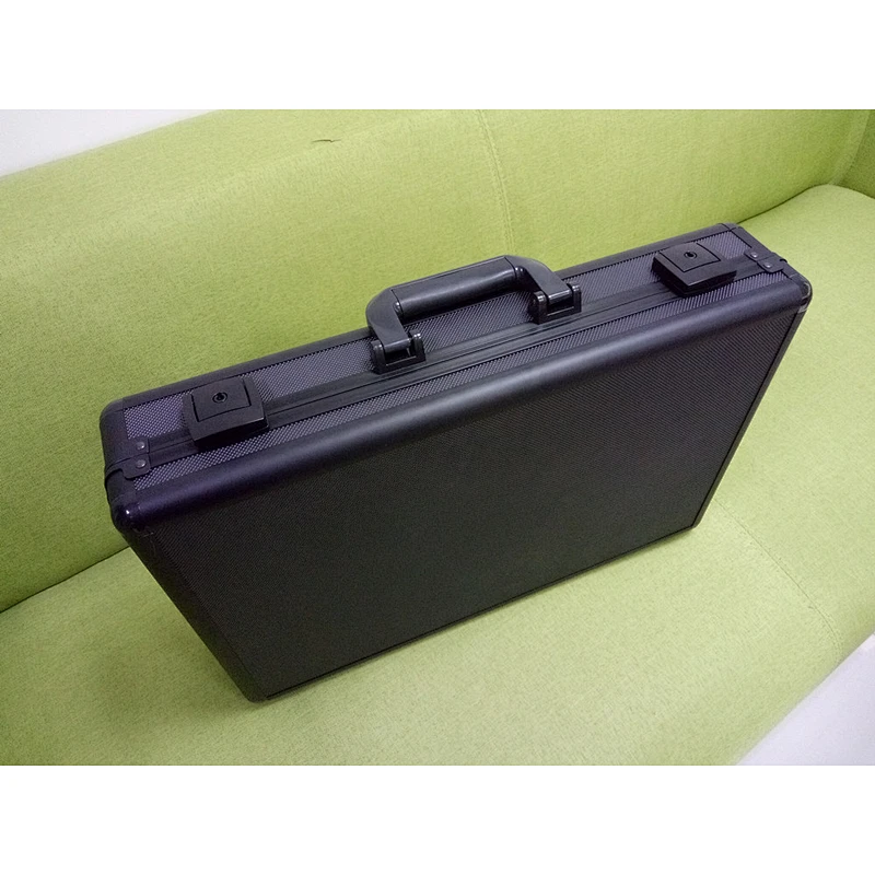 Aluminum Watch Briefcase Black Case Watch Case for 25 Watches