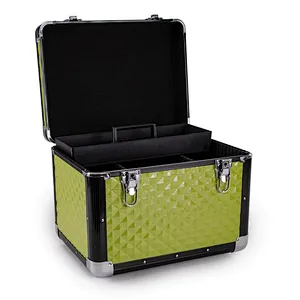 Aluminum black water cube grooming box for horse customized tool case different colors