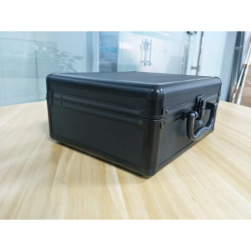 Luxury Hard Box Case Makeup Custom Beauty Black Cosmetic Cases Makeup Brush Travel Bag with Tray