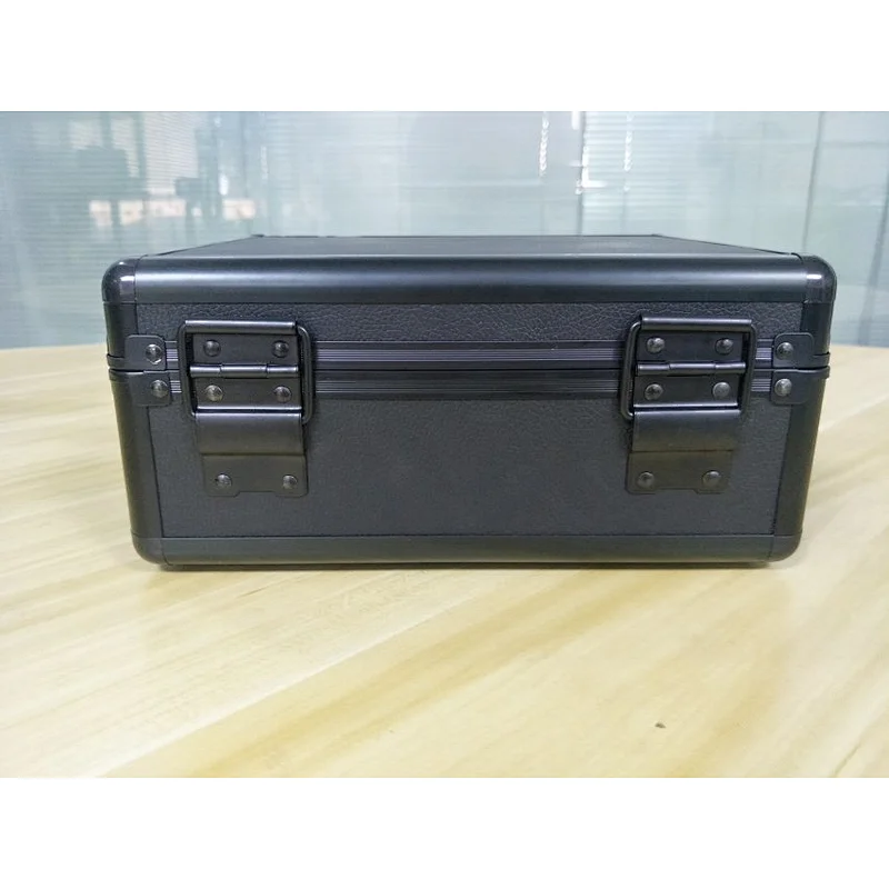 Luxury Hard Box Case Makeup Custom Beauty Black Cosmetic Cases Makeup Brush Travel Bag with Tray