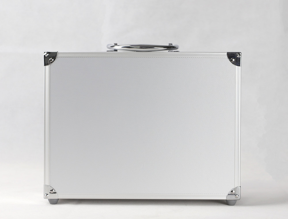 Practical Sturdy Wine Storage Cases Glass Set Aluminum Cases with Custom Foam Custom Type Organizer Box