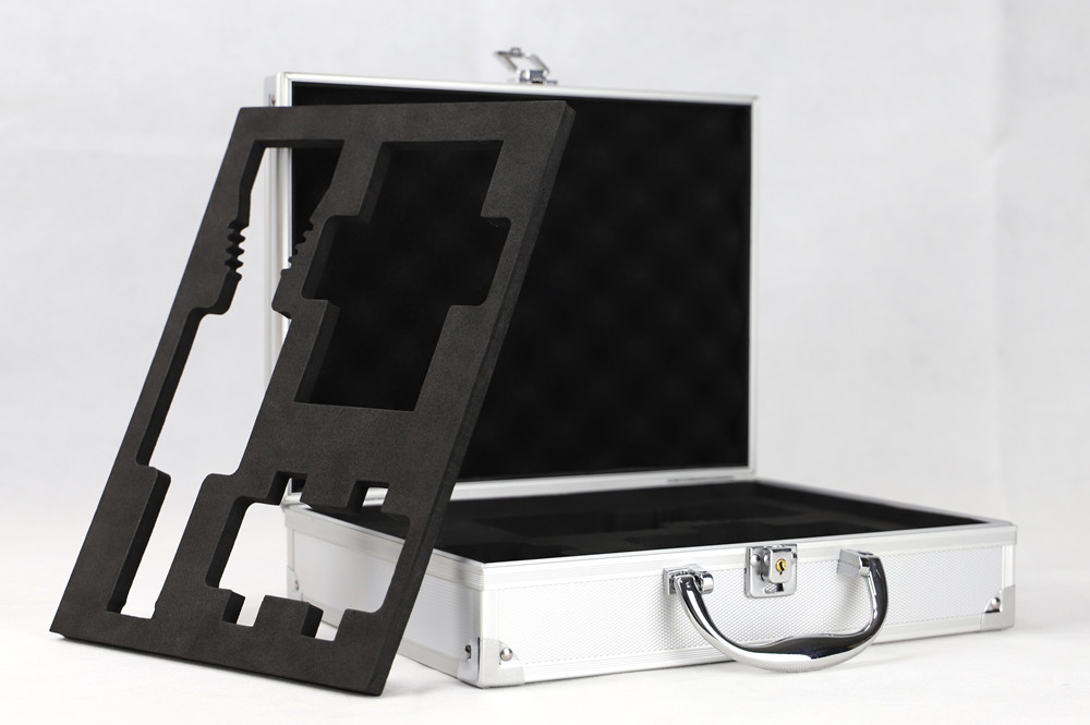 Practical Sturdy Wine Storage Cases Glass Set Aluminum Cases with Custom Foam Custom Type Organizer Box