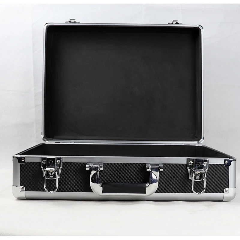 Aluminum Hard Tool Case Lockable Tool Metal Hardness Toolbox Empty Case