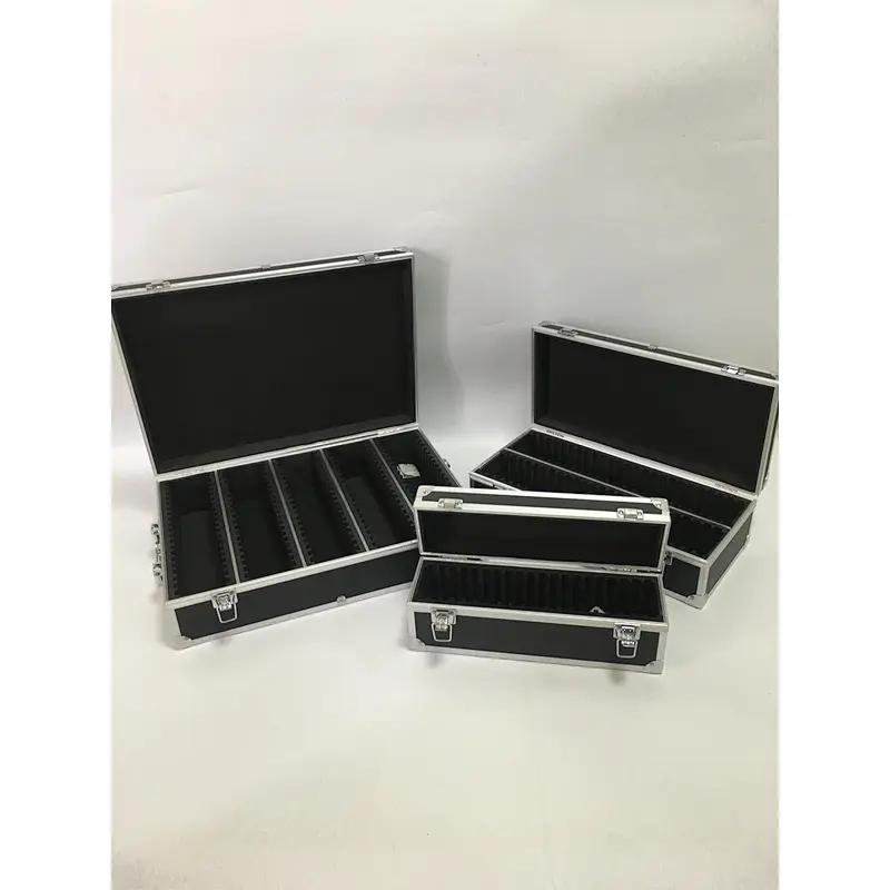 Black color 100 PCGS/ NGC Coin plate aluminum alloy black storage slab coin case Storage Display alu