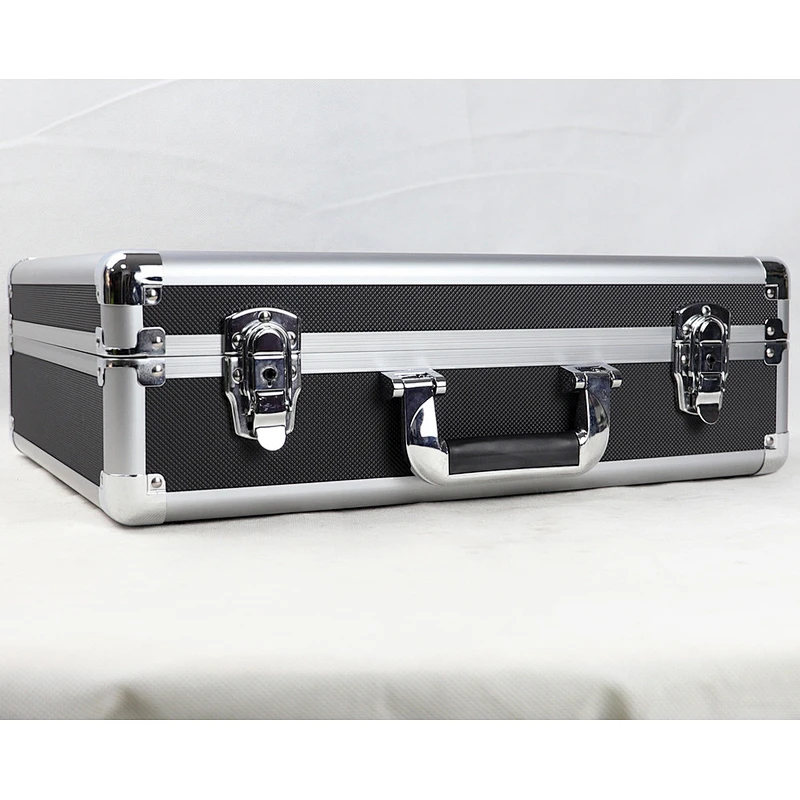 Aluminum Hard Tool Case Lockable Tool Metal Hardness Toolbox Empty Case