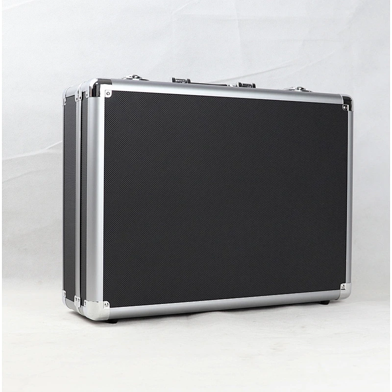 Aluminum Hard Tool Case Lockable Tool Metal Hardness Toolbox Empty Case