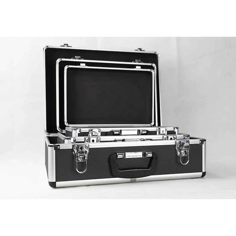 3 in 1 Set Aluminium Tool Case Large Medium Small Aluminium Tool Case  Useful Big Capacity Aluminum Carrying Empty Case Kit