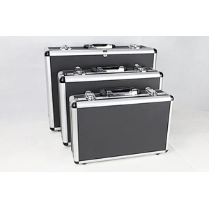 3 in 1 Set Aluminium Tool Case Large Medium Small Aluminium Tool Case  Useful Big Capacity Aluminum Carrying Empty Case Kit