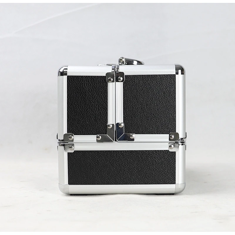 Makeup Box Train Case Large Storage Capacity Portable Travel Cosmetic Organizer With Compartments Lockable High Quality