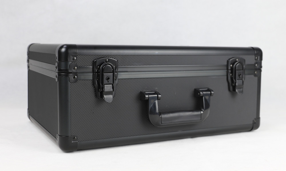 Coin Aluminum Cases Aluminum PCGS/ NGC/ PSA Graded Card Organizer Case Black Hard Side Coins EVA Box