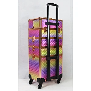 Colorful Makeup Trolley Case