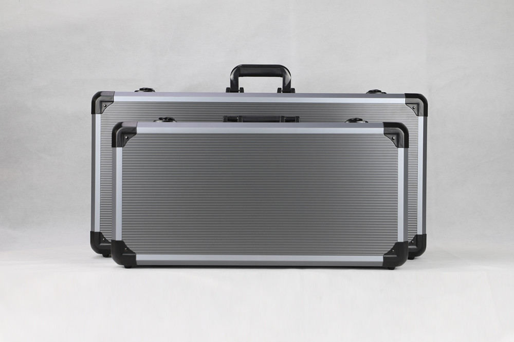 Machine Set Case Portable Eva Insert Aluminum K Shape Equipment Cases Heavy Duty Tool Box