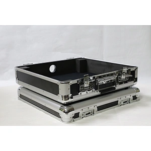 Black Light Weight DJ Turntable Aluminium Storage Flight Carry Case