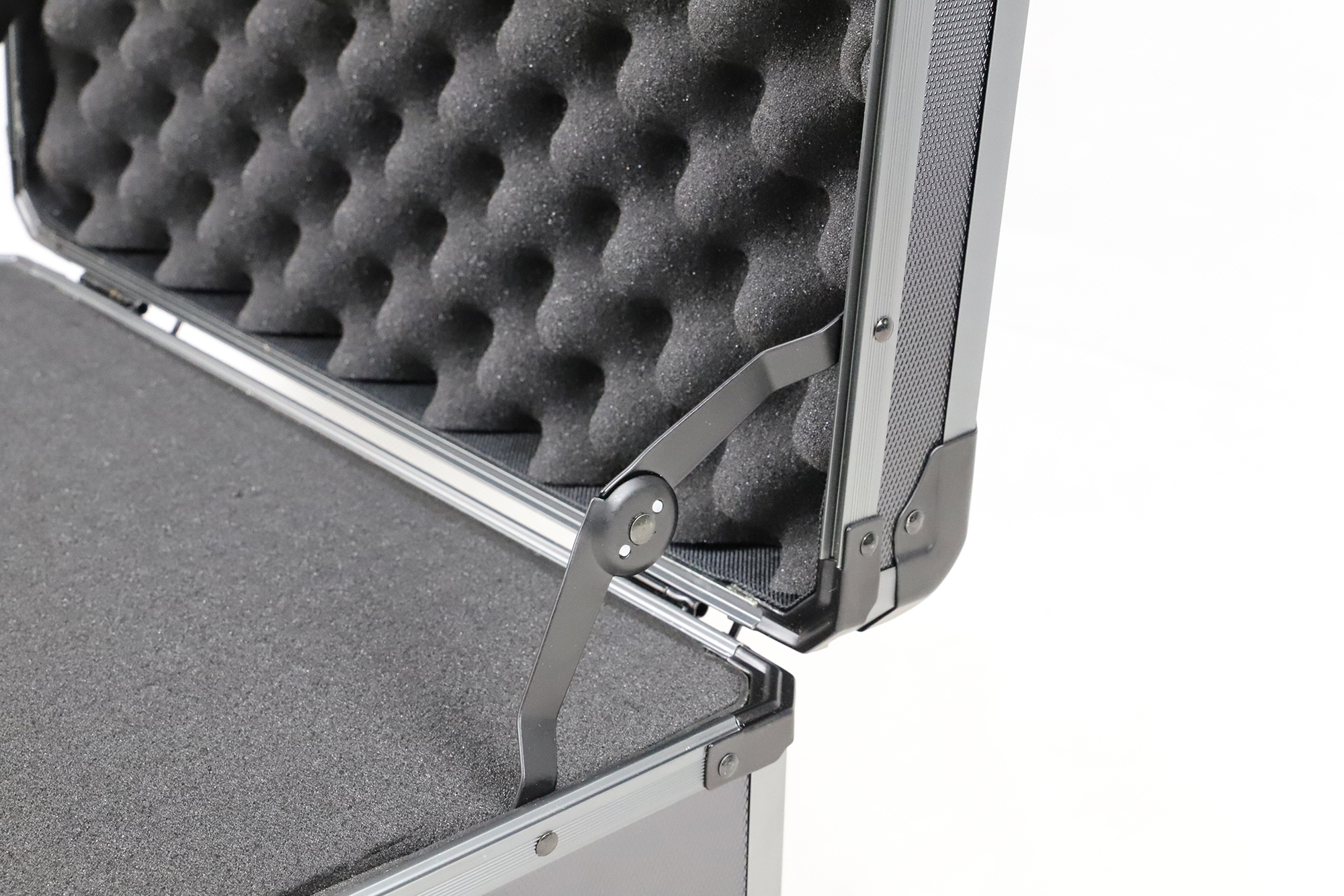 High Quality Aluminum Tool Case With Pick&Pluck Foam Portable Carrying Storage Box Customize Grey Color