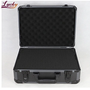 Aluminum Hard Case Factory Aluminum Instrument Storage  Carrying Case Shipping Case  with DIY Customizable Foam Insert