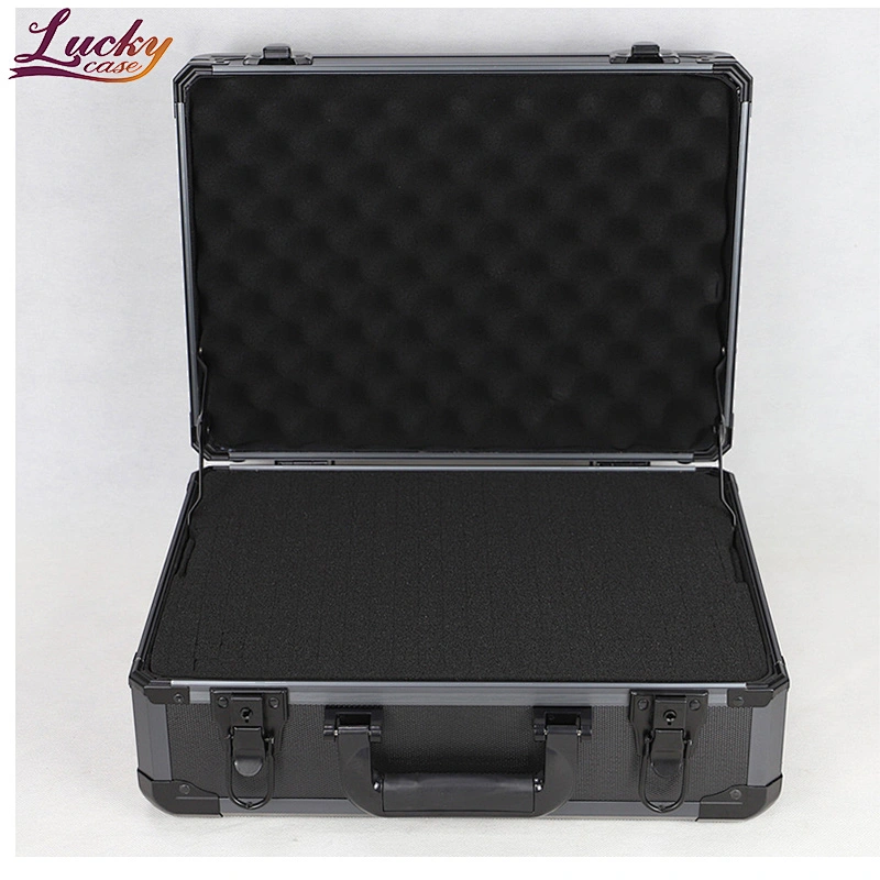 Aluminum Hard Case Factory Aluminum Instrument Storage  Carrying Case Shipping Case  with DIY Customizable Foam Insert