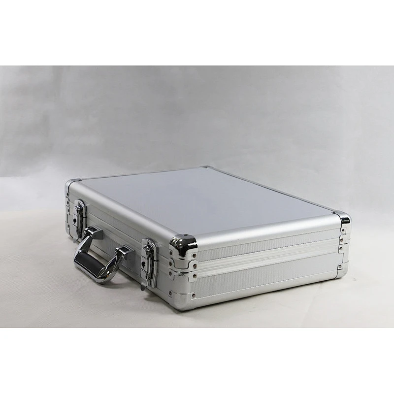 Aluminum Silver case with Egg Shell Foam Hard Tool Case Multifunction High Quality Aluminum Case