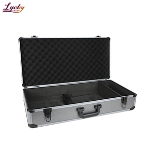 Custom Wholesale Aluminum Tool Case Hard Shell Utility Case Aluminum Carrying Case