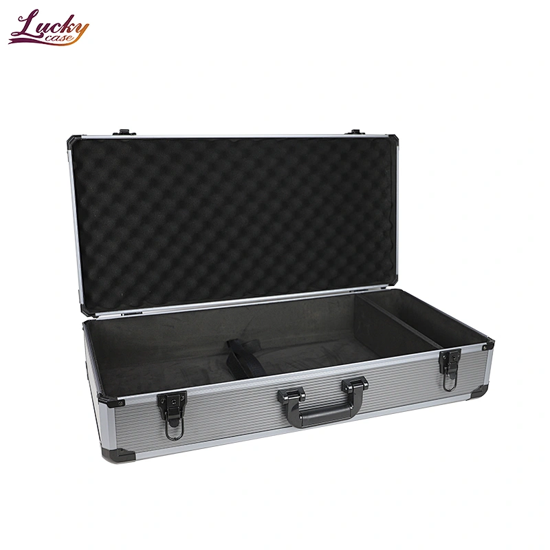 Custom Wholesale Aluminum Tool Case Hard Shell Utility Case Aluminum Carrying Case
