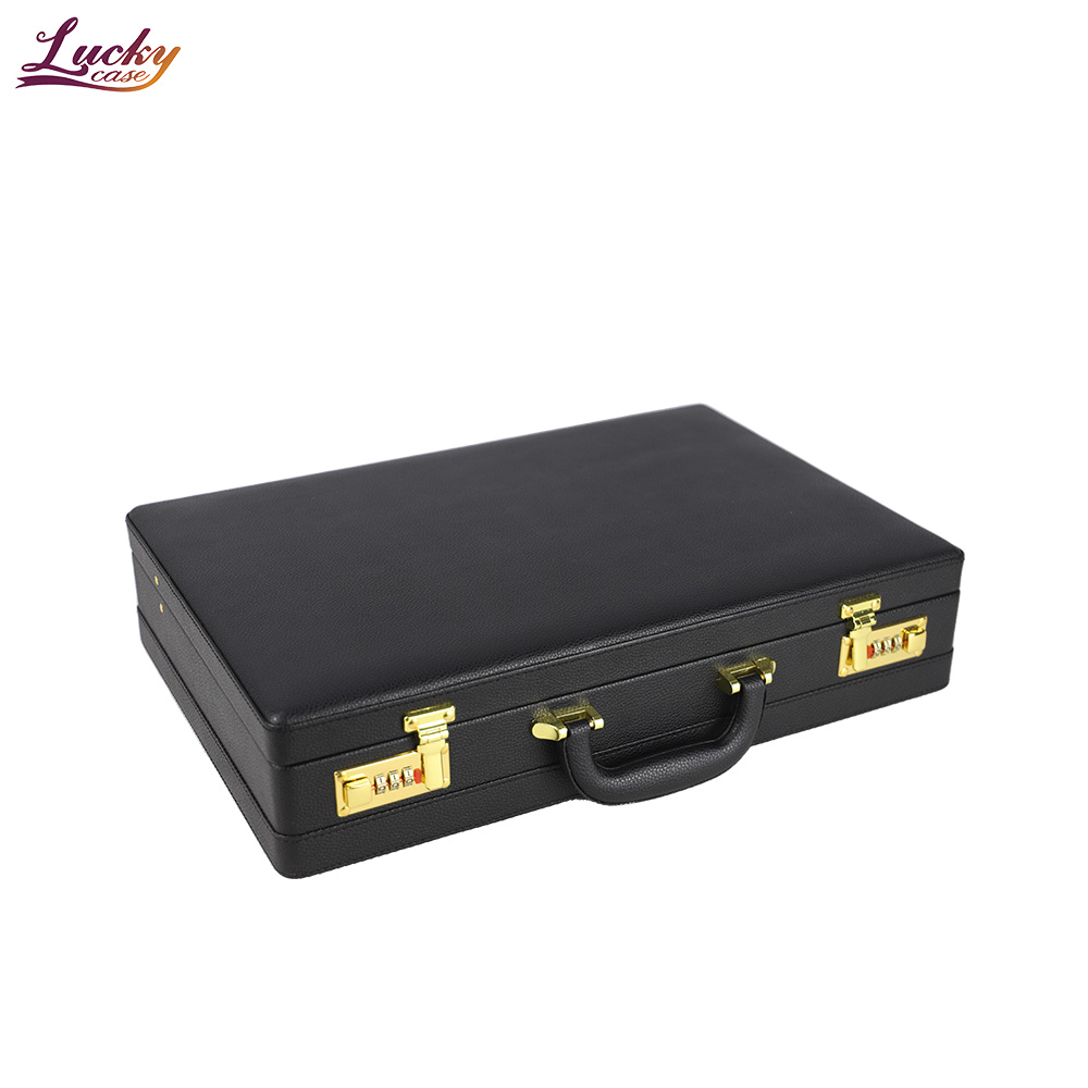 black attache case