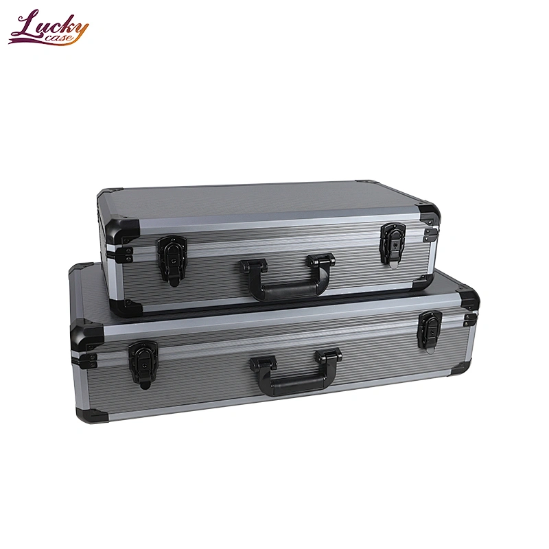Custom Wholesale Aluminum Tool Case Hard Shell Utility Case Aluminum Carrying Case