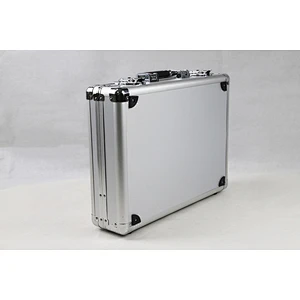 Aluminum Silver case with Egg Shell Foam Hard Tool Case Multifunction High Quality Aluminum Case