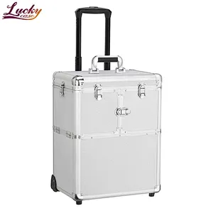Professional Artist  Travel Rolling Makeup Case
