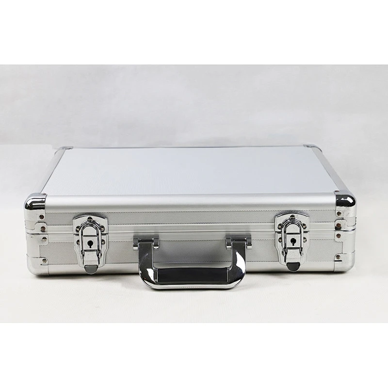 Aluminum Silver case with Egg Shell Foam Hard Tool Case Multifunction High Quality Aluminum Case