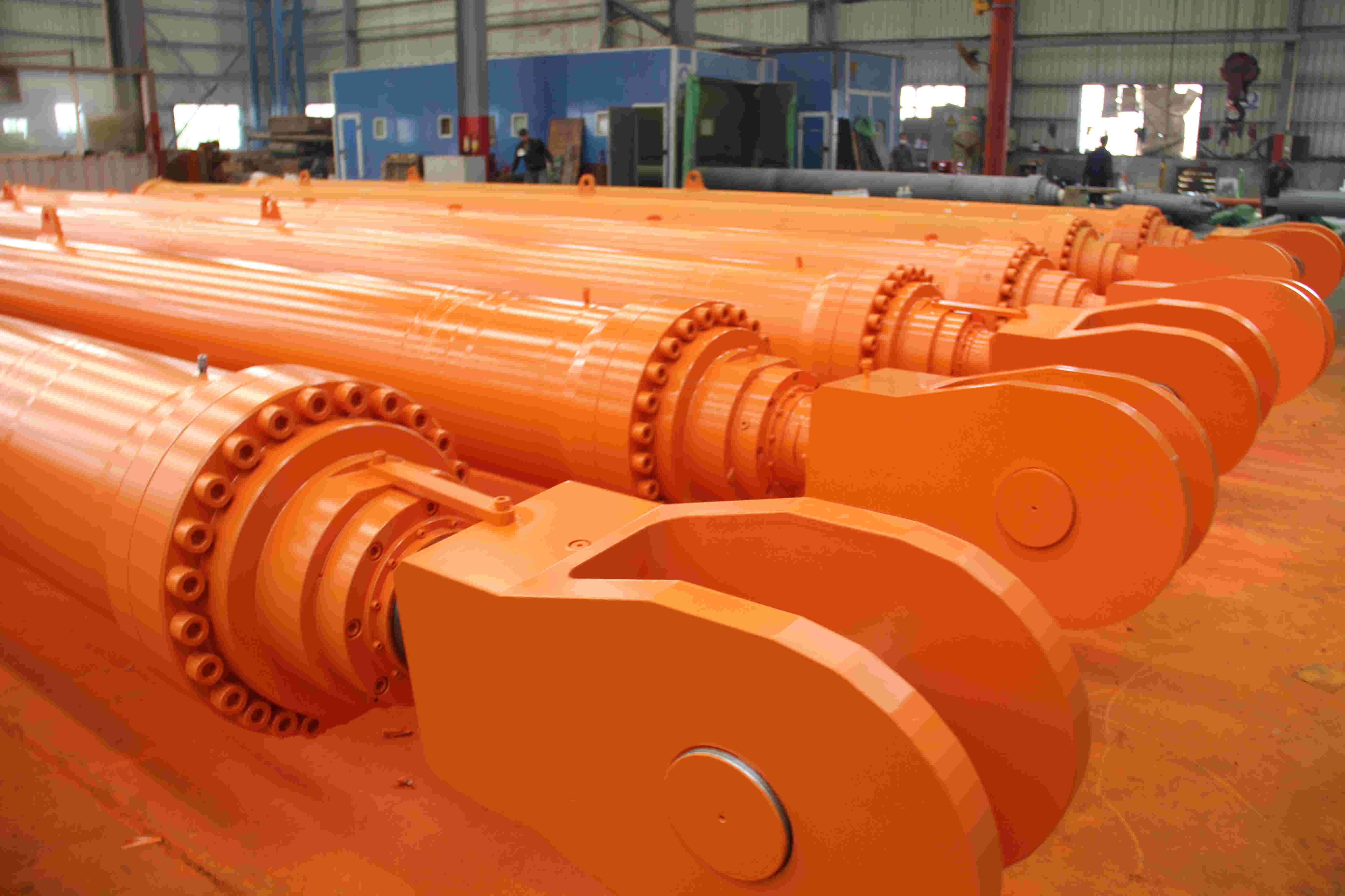 Congratulation CATSU hydraulic finished Brazil Belo Monte Radial gate hydraulic cylinder project