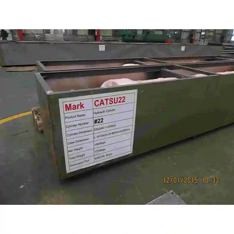 Radial Gate spillway hydraulic cylinder