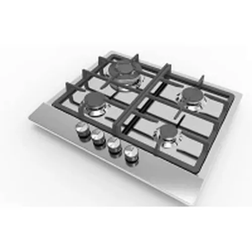 4 Burner Stainless Steel Gas Hob|MGBS-604B4|590mm