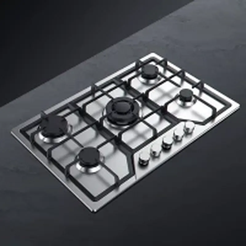 5 Burner Stainless Steel Gas Hob MGBS-765B5|760mm
