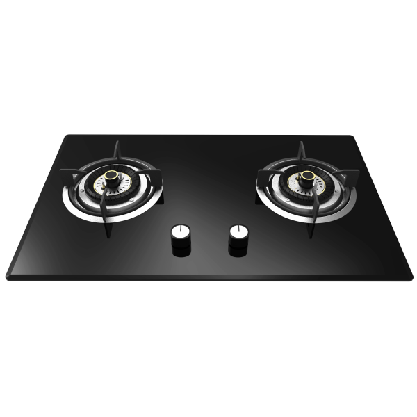 2 Burner Glass Gas Hob HBG-732M7|730mm