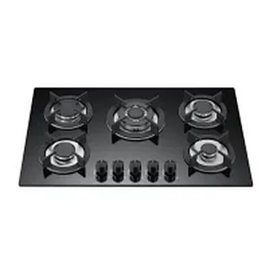 5 Burner Glass Gas Hob MGBG-775C3E|770mm
