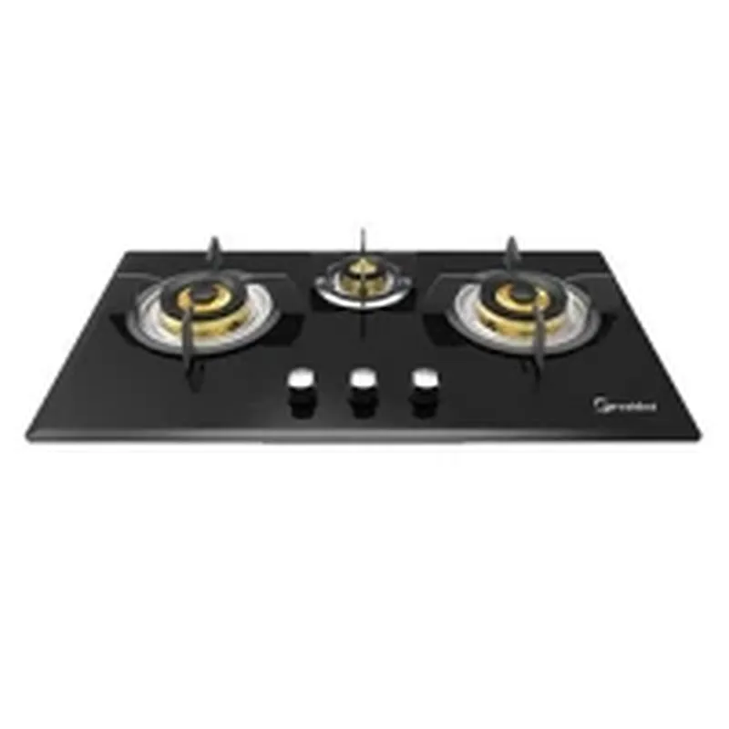 3 Burner Glass Gas Hob HBG-733M8-FB|730mm