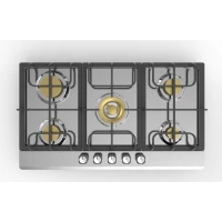 5 Burner Stainless Steel Gas Hob|MGBS-865R3|36 inch