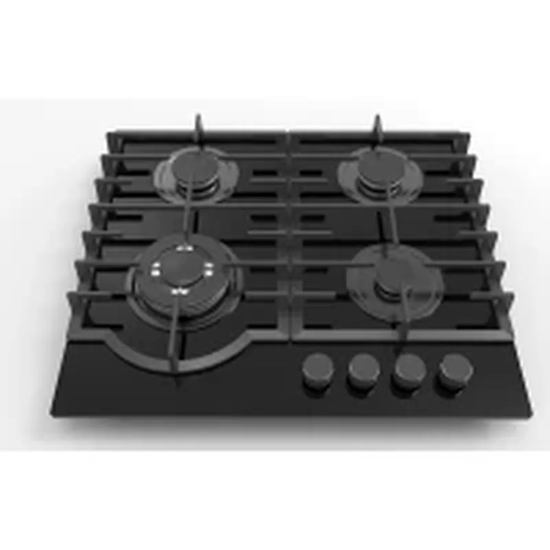 4 Burner Glass Gas Hob MGBG-604M3|24 Inch