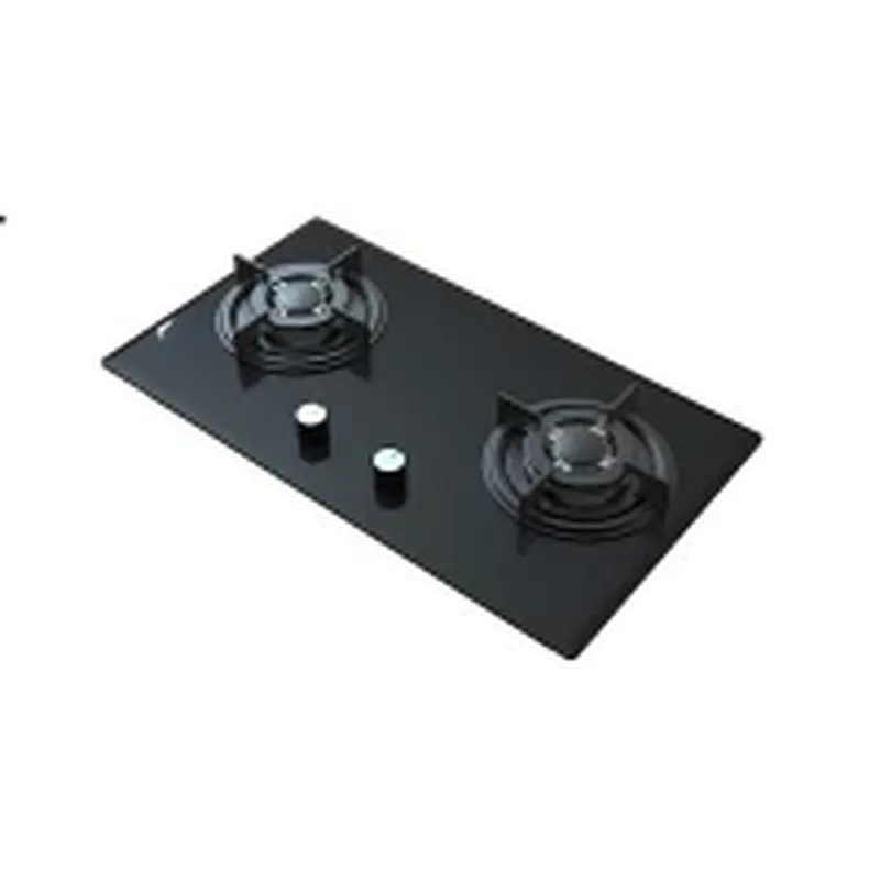 2 Burner Glass Gas Hob HBG-732A2|730mm