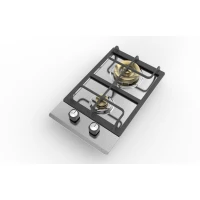 2 Burner Stainless Steel Gas Hob|MGBS-312R3|12 inch