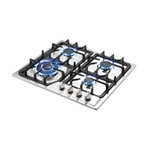 4 Burner Stainless Steel Gas Hob|MGBS-604B2|585mm