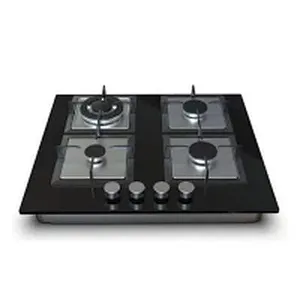 4 Burner Glass Gas Hob MGBG-604S2|600mm