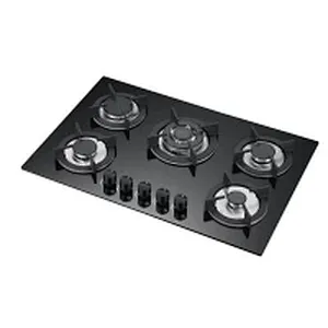 5 Burner Glass Gas Hob MGBG-775C3E|770mm