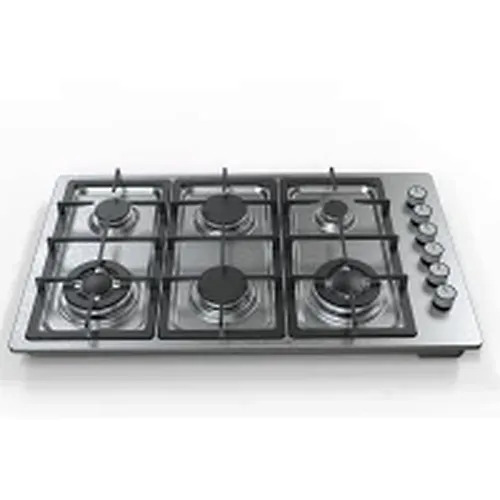 6 Burner Stainless Steel Gas Hob|MGBS-866D|860mm