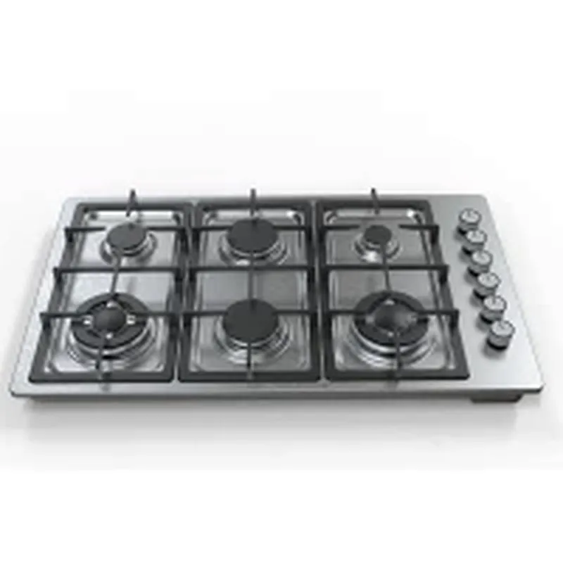 6 Burner Stainless Steel Gas Hob|MGBS-866D|860mm