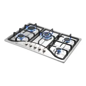 5 Burner Stainless Steel Gas Hob|MGBS-765|760mm
