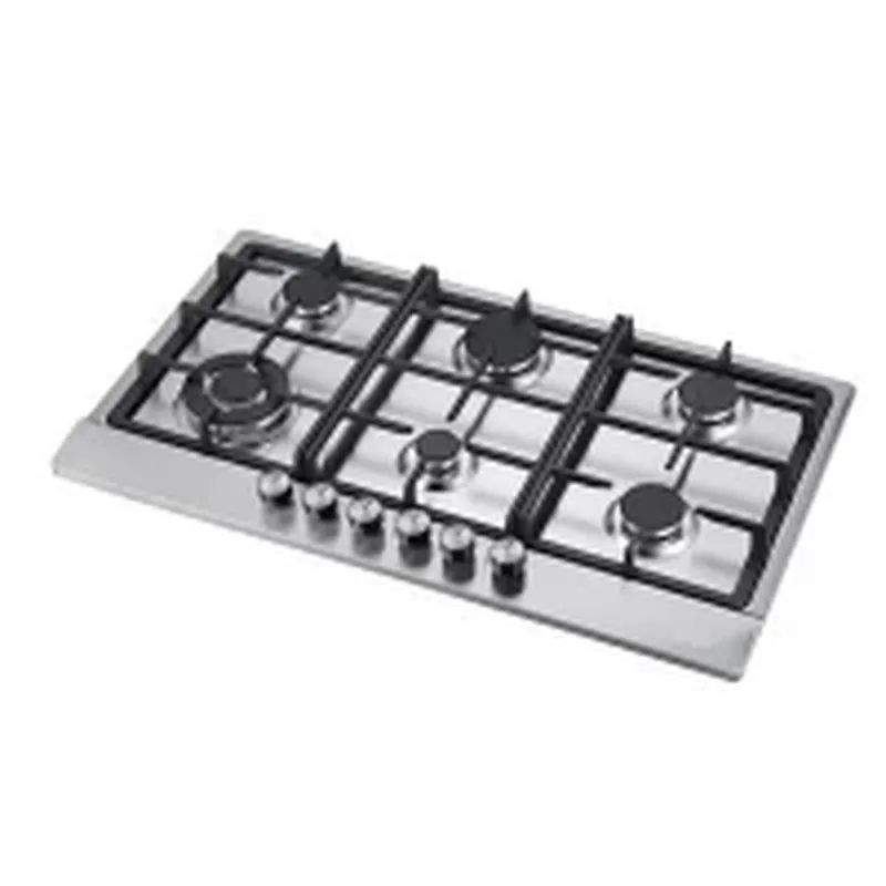6 Burner Stainless Steel Gas Hob|MGBS-866B4|860mm