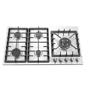 5 Burner Stainless Steel Gas Hob|MGBS-875F|36 Inch