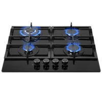 4 Burner Glass Gas Hob MGBG-604A|600mm