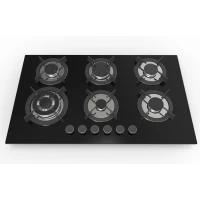 6 Burner Glass Gas Hob MGBG-876C3|36 inch